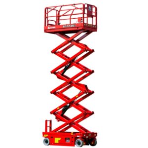 Mini Tesouras elétricas de 5,6 a 7,5 metros de altura de trabalho